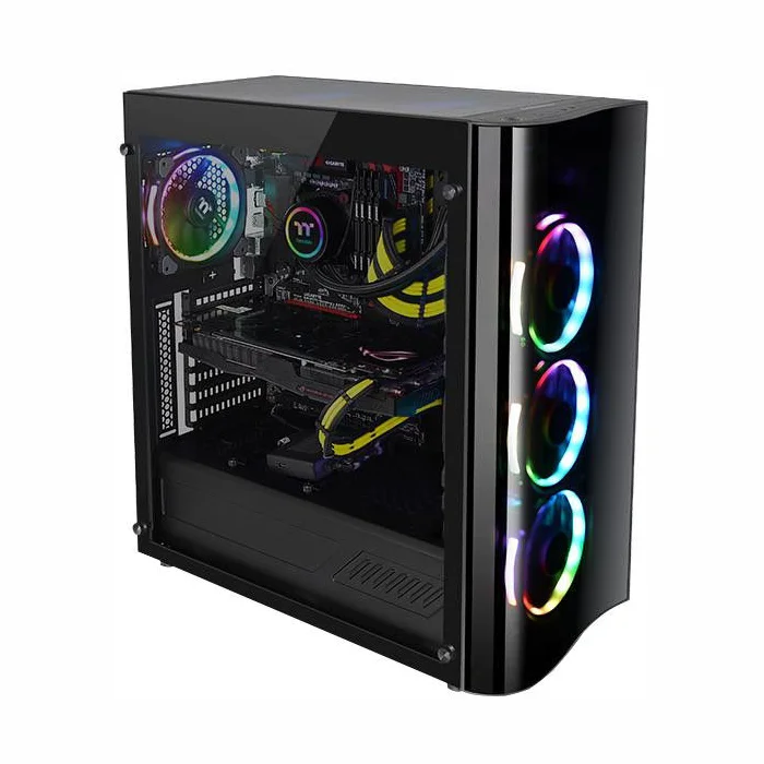 Stacionāro datoru korpusi Thermaltake View 22 TG Edition ATX Black