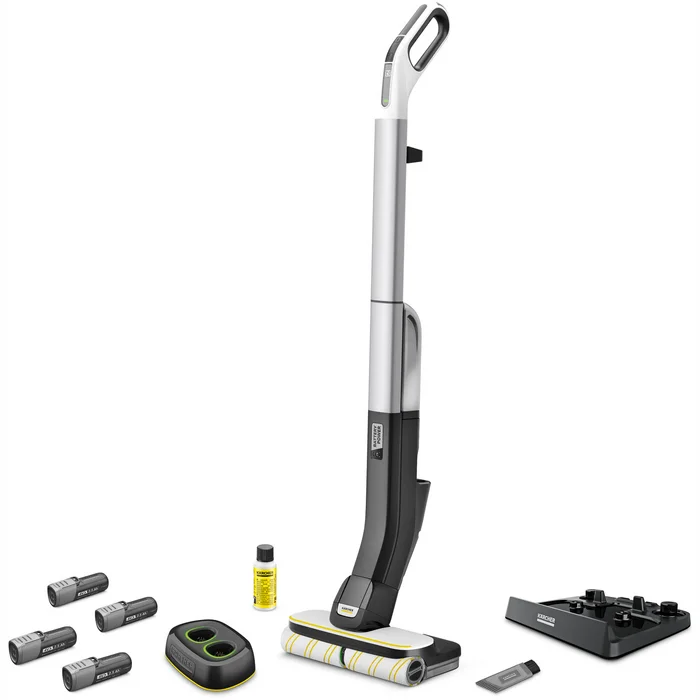 Cieto grīdu tīrītājs Karcher FC 4-4 Battery Set 4B Duo