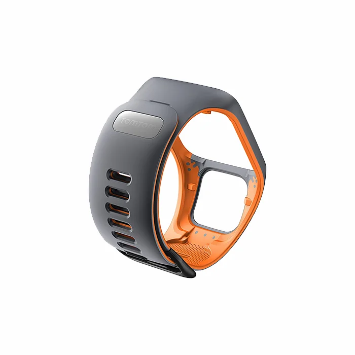 Viedpulksteņu aksesuāri TomTom Watch 3 Strap Gray/Orange (L)