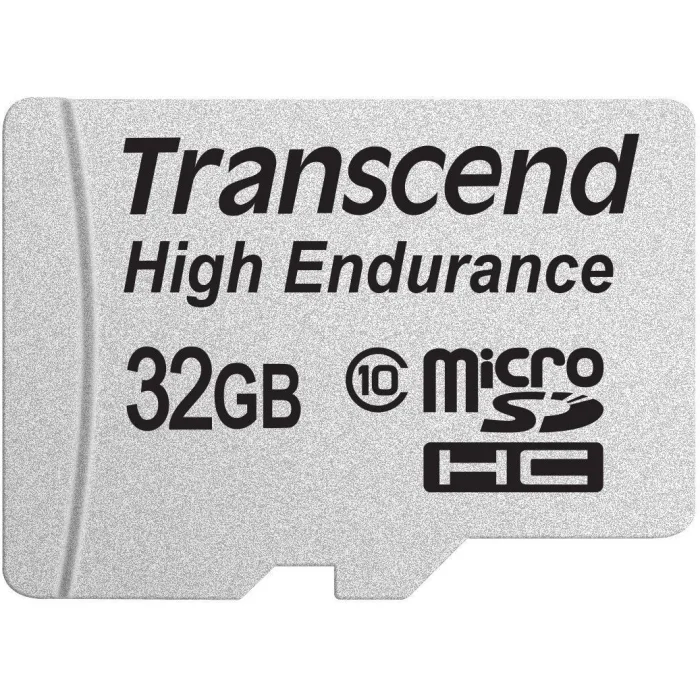 Atmiņas karte Transcend 32GB Micro SDHC High Endurance w/​ Adapter