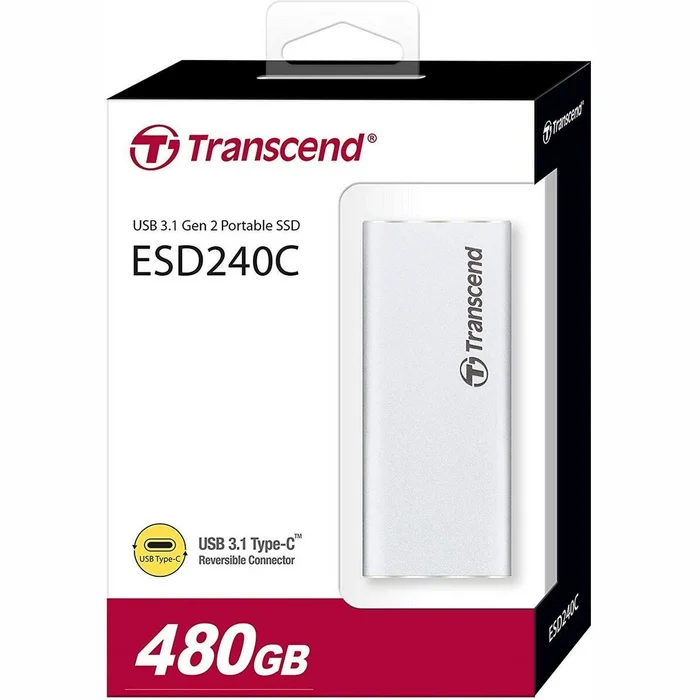 Ārējais cietais disks Transcend ESD240C Portable SSD 120GB