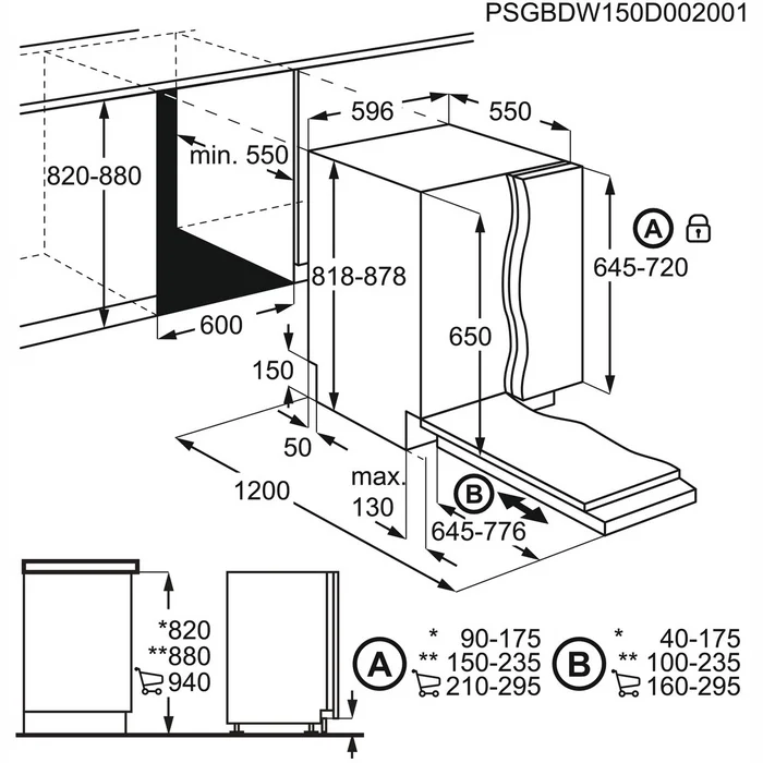 Trauku mazgājamā mašīna Electrolux EEQ47200L