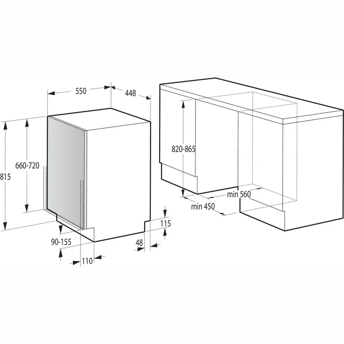 Trauku mazgājamā mašīna Gorenje GV520E15