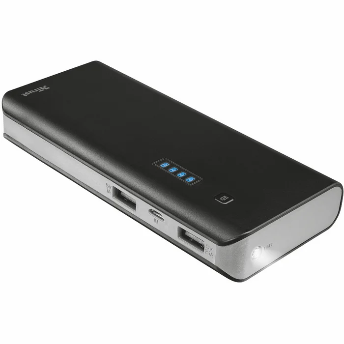 Akumulators (Power bank) Trust USB 13000 mAh, Black