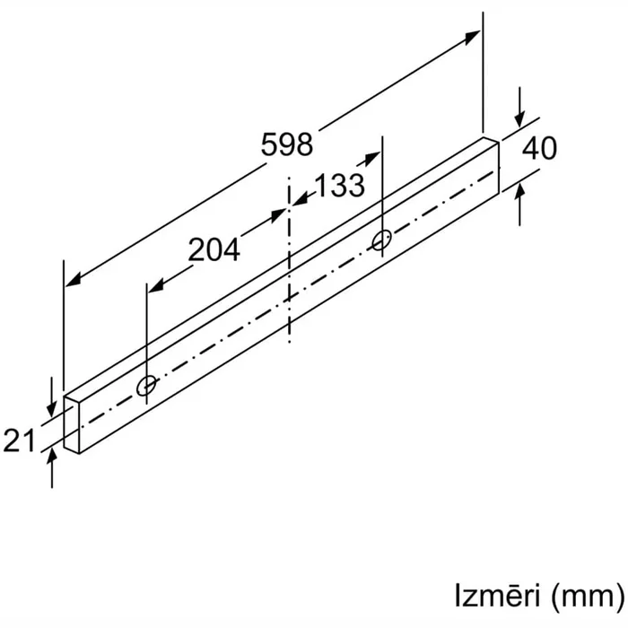 Tvaika nosūcēji Bosch DFM064W54