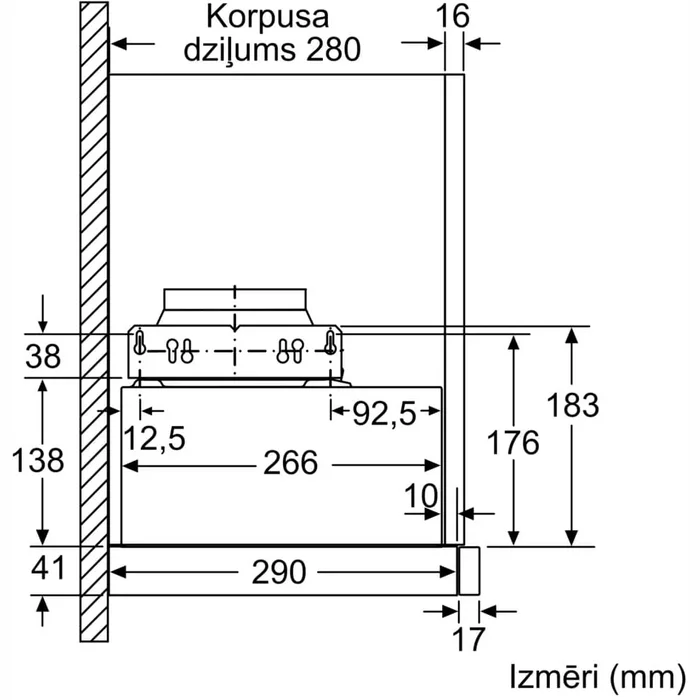 Tvaika nosūcēji Bosch DFM064W54