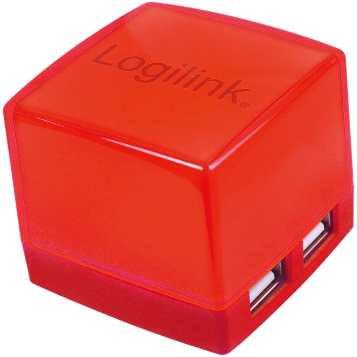 Logilink USB Hub 4-Port USB2.0 sarkans