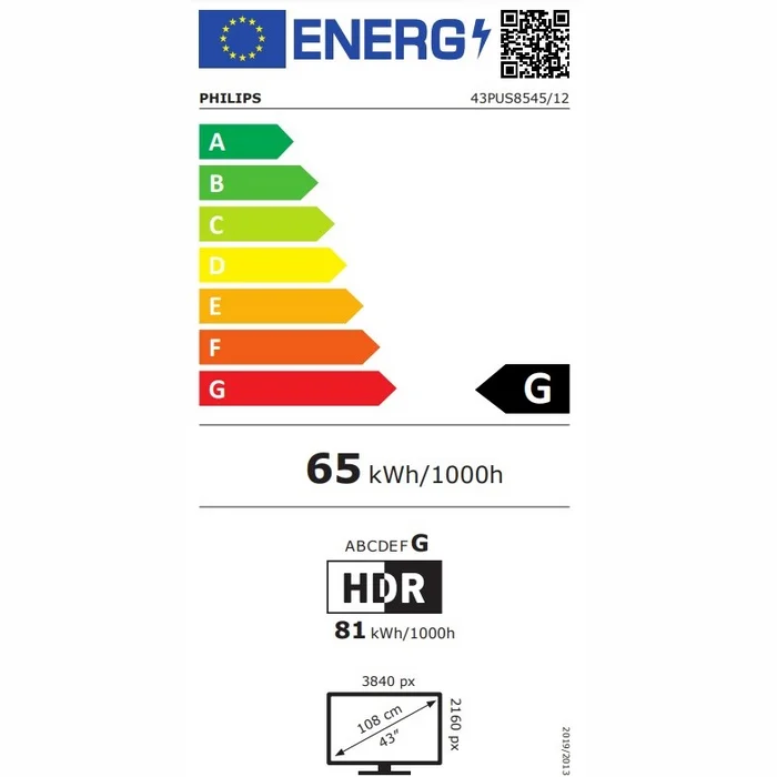 Televizori Philips UHD LED Android TV 43PUS8545/12