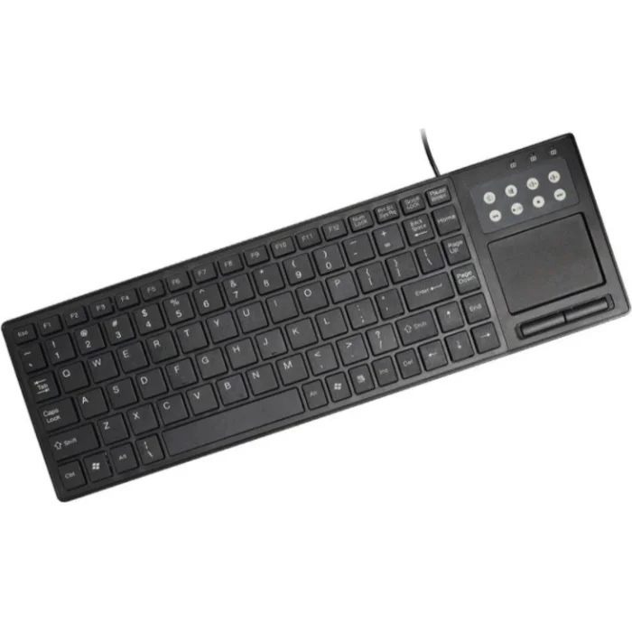 Klaviatūra ART Klart AK-68 Keyboard + Touchpad Black ENG