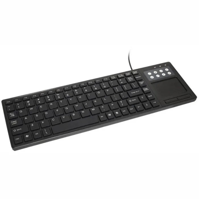 Klaviatūra ART Klart AK-68 Keyboard + Touchpad Black ENG