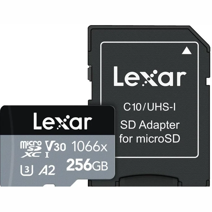 Lexar Professional 1066x UHS-I  MicroSDXC UHS-I Silev Series 256GB