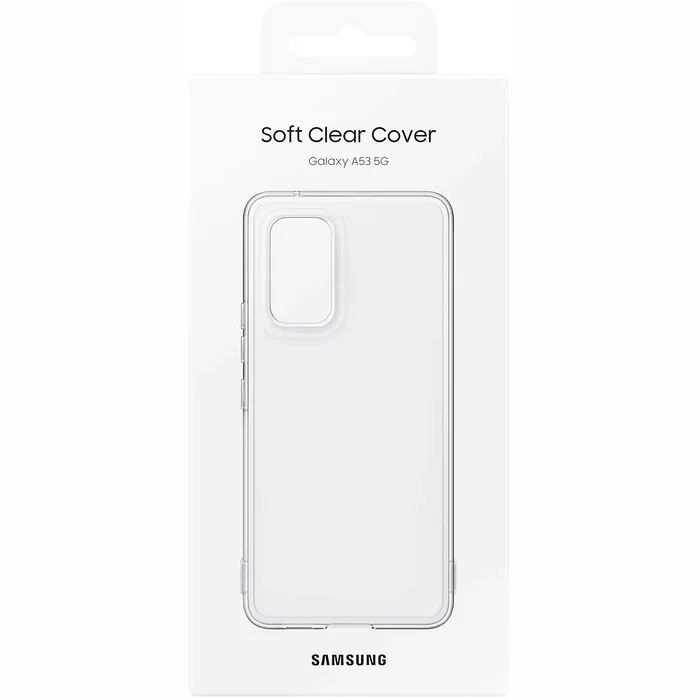 Samsung Galaxy A53 5G Soft Clear Case Transparent
