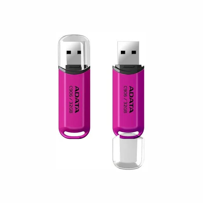 USB zibatmiņa Adata C906  32GB 2.0 USB Pink