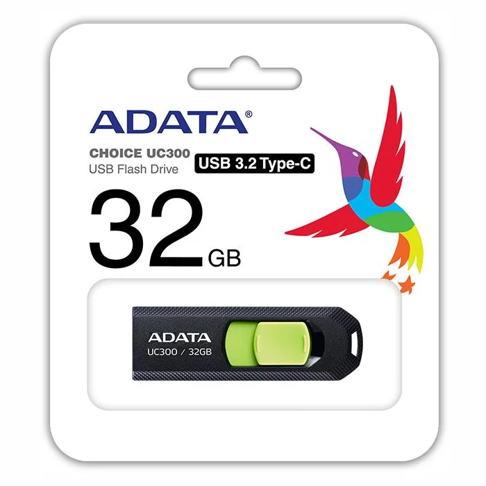 USB zibatmiņa Adata UC300 32GB USB-C