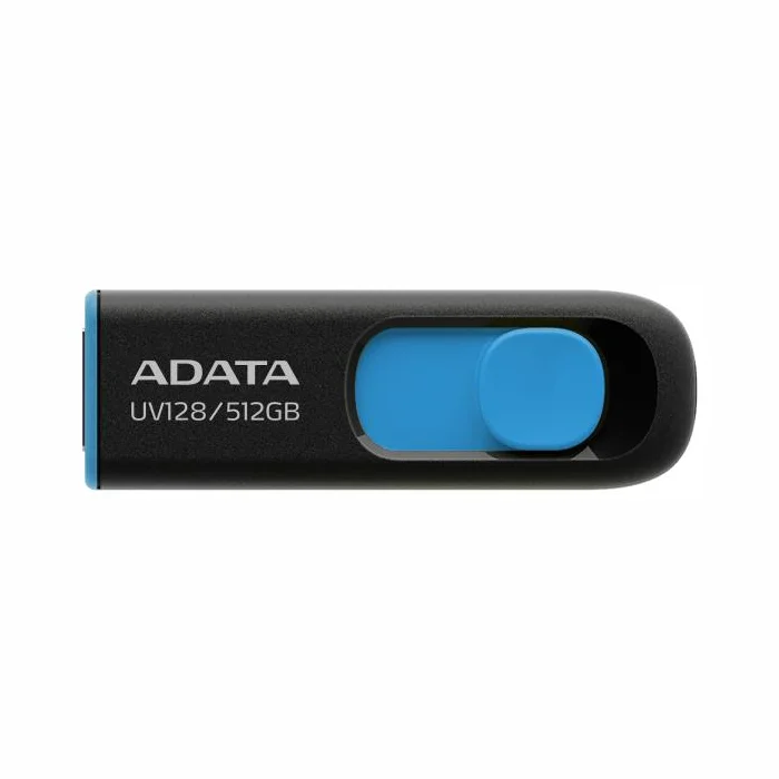 USB zibatmiņa Adata UV150 512GB USB 3.2 AUV128-512G-RBE Black