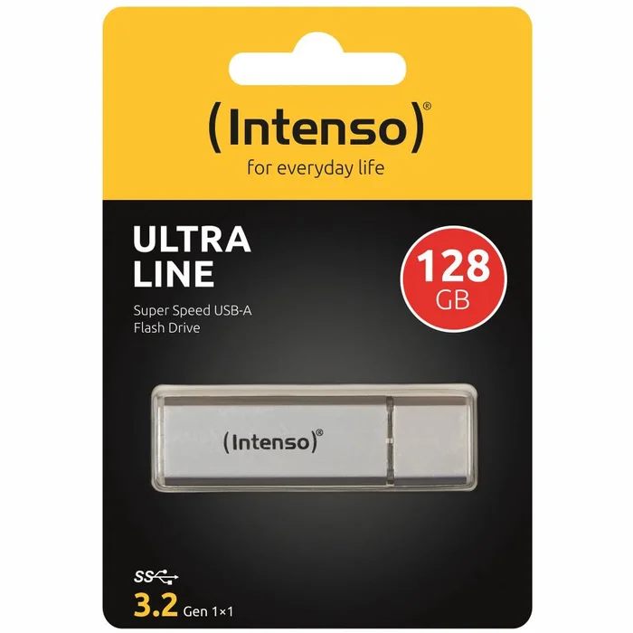 USB zibatmiņa Intenso Ultra Line 128GB Silver
