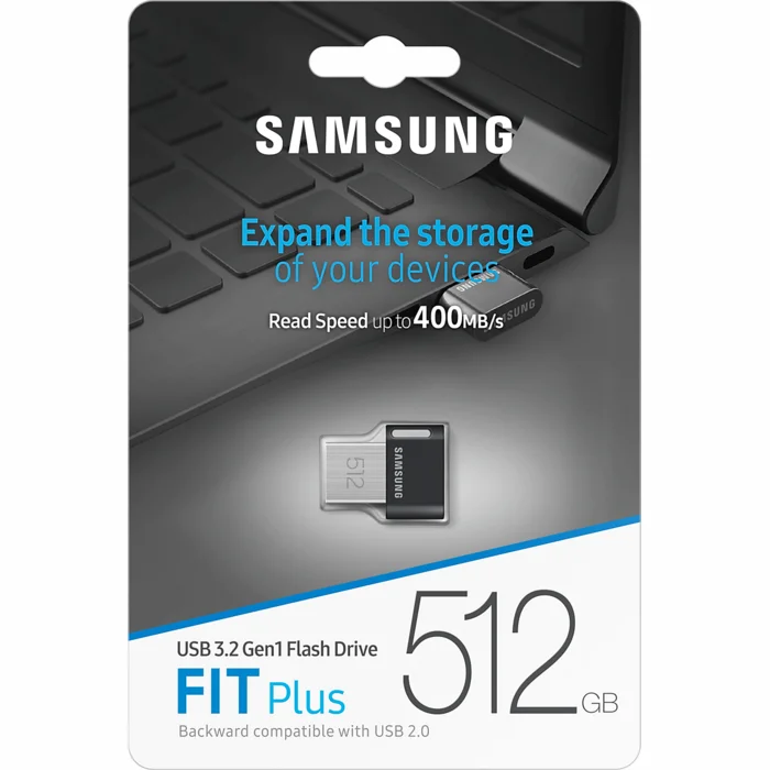 USB zibatmiņa Samsung Fit Plus USB 3.2 Gen1 512GB