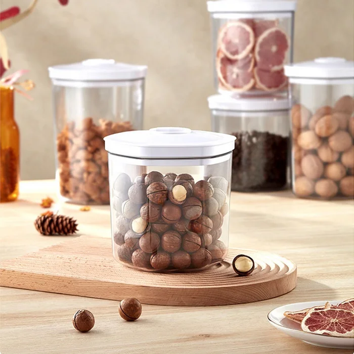 Vakuuma pārtikas konteineri Solis 92278 3 gab. 700 ml 1400 ml un 2000 ml