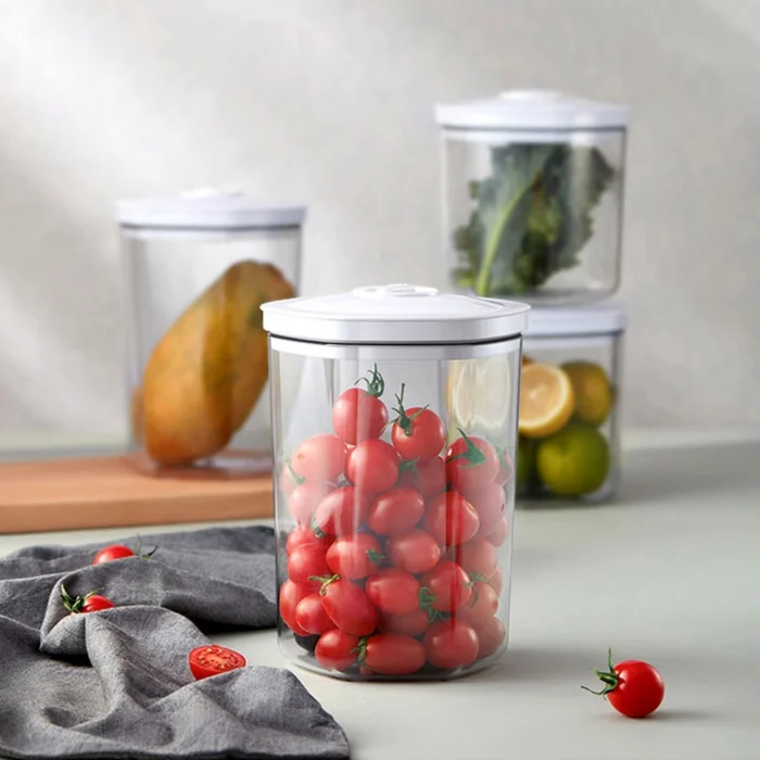 Vakuuma pārtikas konteineri Solis 92278 3 gab. 700 ml 1400 ml un 2000 ml