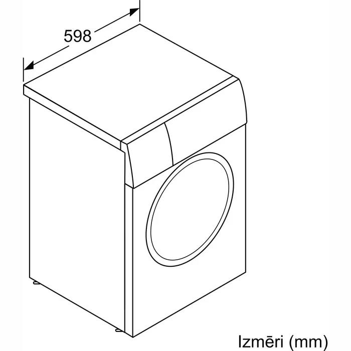 Veļas mašīna Bosch WAU28SB9SN