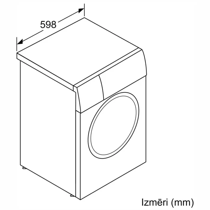 Veļas mašīna Bosch WGB244A0SN