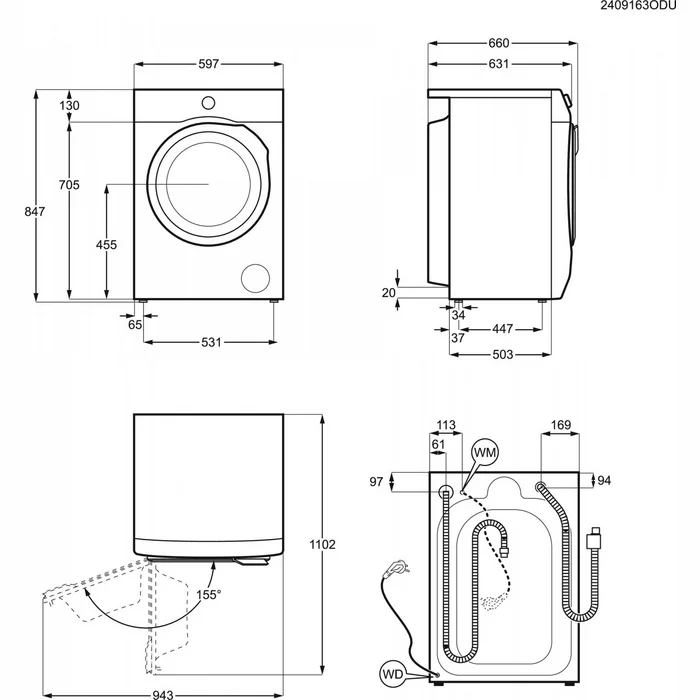 Electrolux EW9F7607WCE