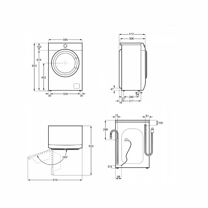 Electrolux EWS6426BE