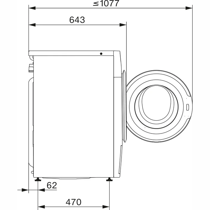 Veļas mašīna Miele WSA123 WCS 8kg Active 12729510