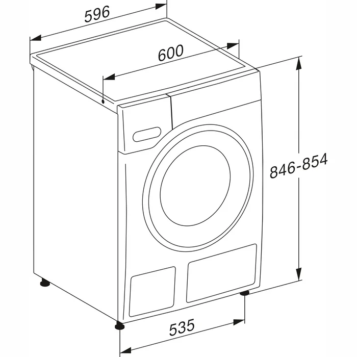 Veļas mašīna Miele WSA123 WCS 8kg Active 12729510