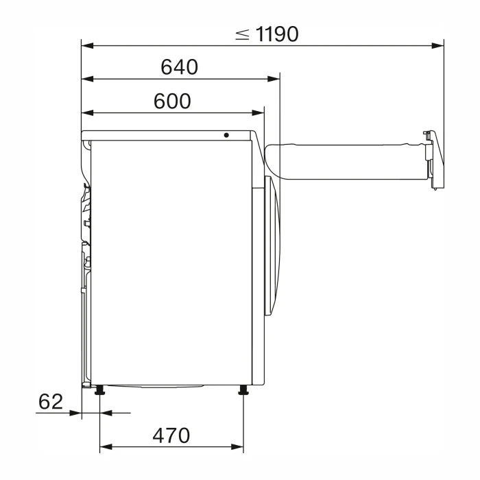 Veļas žāvētājs Miele TCC230WP 8kg