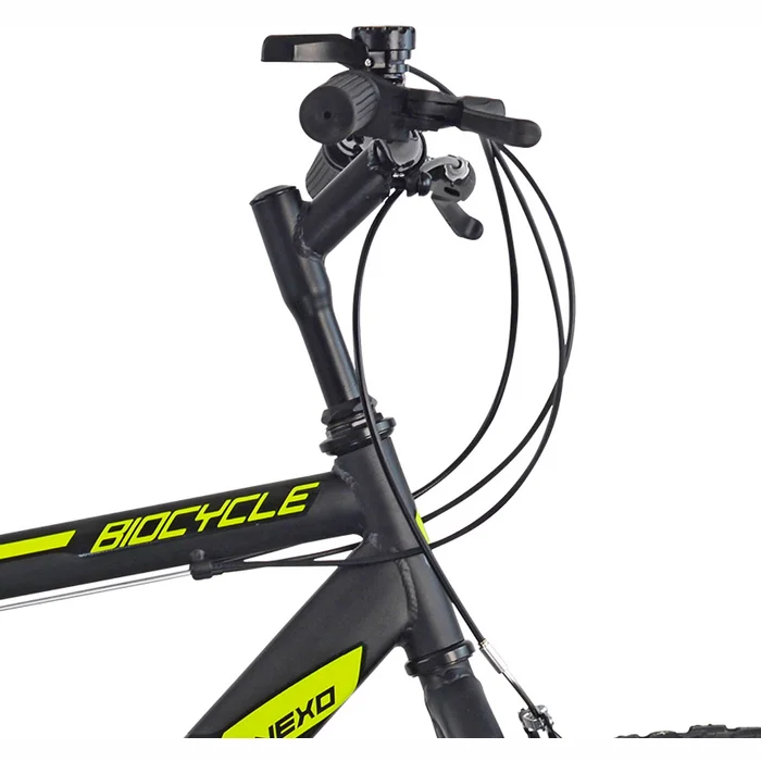 Velosipēds Biocycle Anexo Black/Green 26"