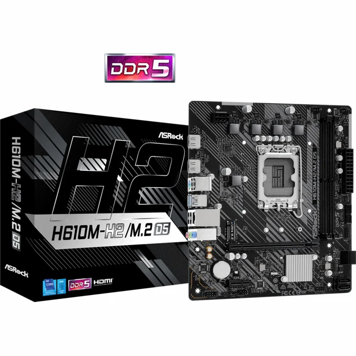 Mātesplate ASRock H610M-H2/M.2D5