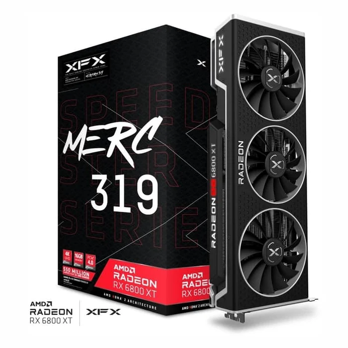 Videokarte XFX MERC 319 AMD Radeon RX 6800XT 16GB