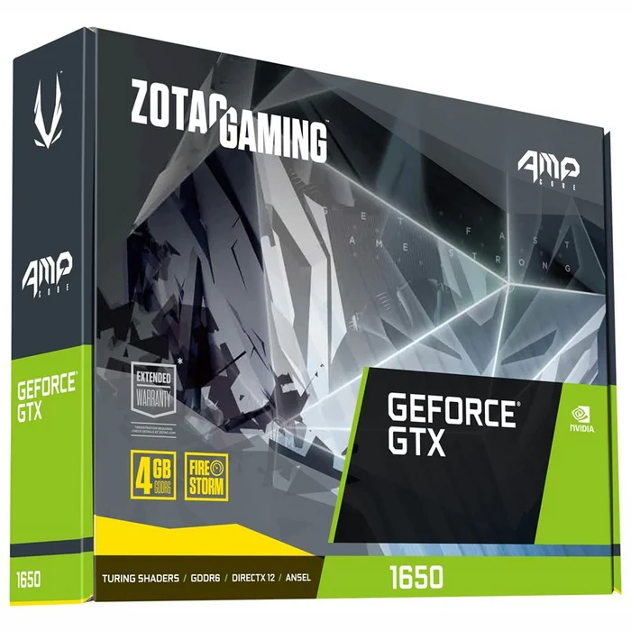 Videokarte Zotac Nvidia GeForce GTX 1650 4GB