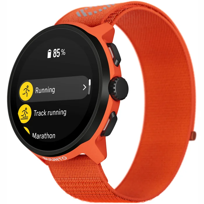 Viedpulkstenis Suunto Run Coral Orange