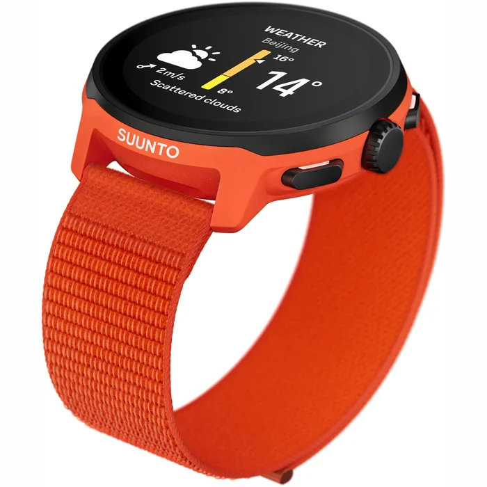 Viedpulkstenis Suunto Run Coral Orange