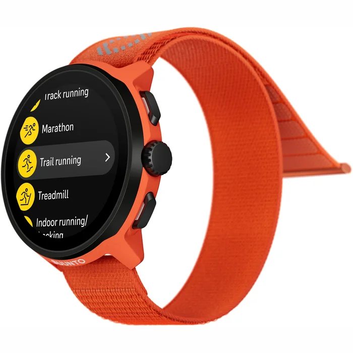 Viedpulkstenis Suunto Run Coral Orange