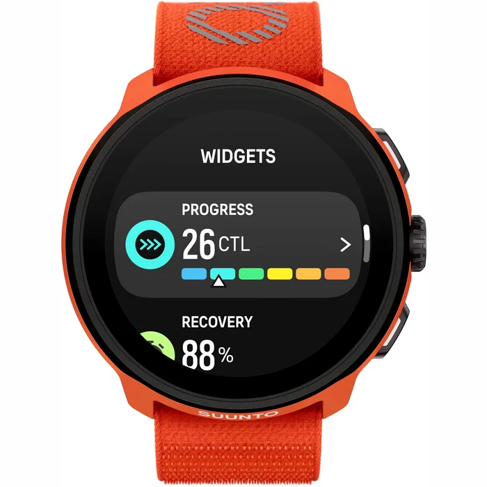 Viedpulkstenis Suunto Run Coral Orange
