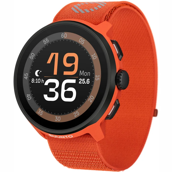 Viedpulkstenis Suunto Run Coral Orange