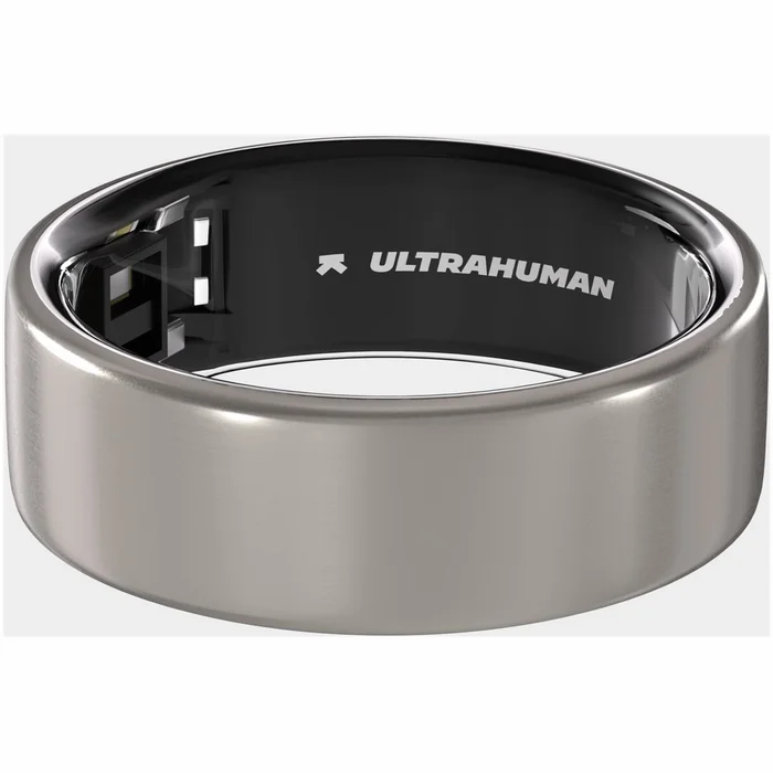 Ultrahuman Ring Air Size 8 Raw Titanium