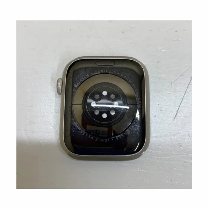 Viedpulkstenis Apple Watch Series 7 GPS 41mm Starlight Aluminium Case with Starlight Sport Band [Mazlietots, komplektācijā neietilpst lādētājs]