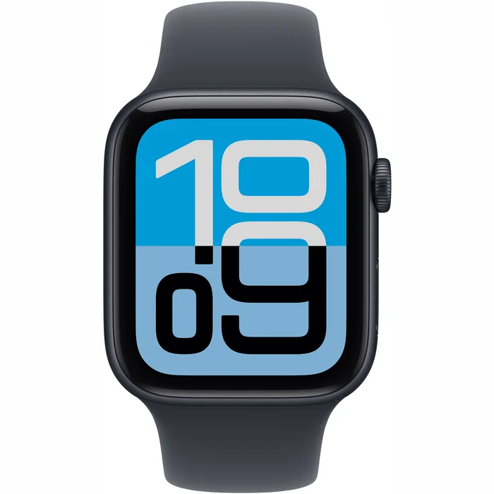Apple Watch SE 3 GPS 44mm Midnight Aluminium Case with Midnight Sport Band - S/M