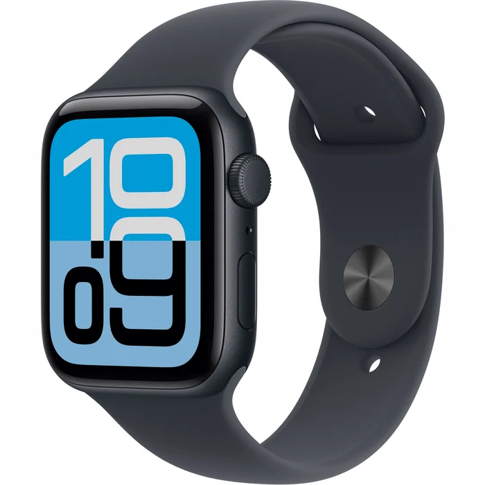Apple Watch SE 3 GPS 44mm Midnight Aluminium Case with Midnight Sport Band - S/M