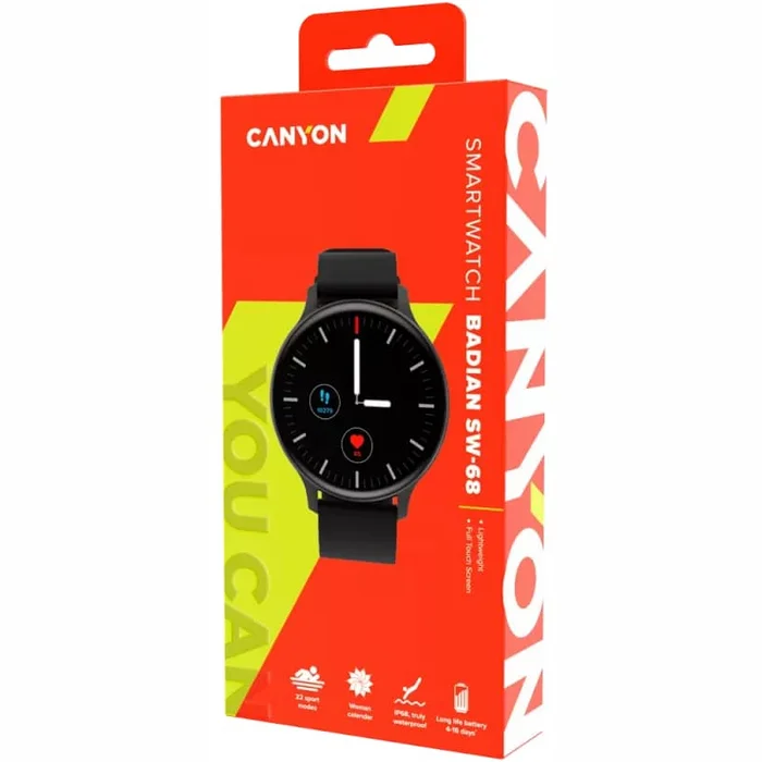 Viedpulkstenis Canyon Badian SW-68 Black