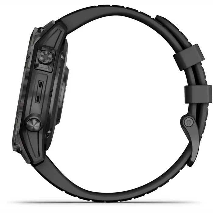 Garmin Fenix 7 Pro Sapphire Solar Carbon Gray with Black Band