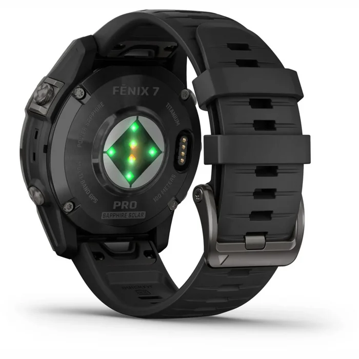 Garmin Fenix 7 Pro Sapphire Solar Carbon Gray with Black Band