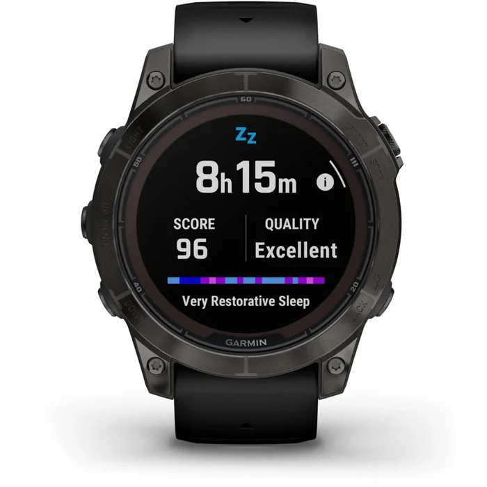 Garmin Fenix 7 Pro Sapphire Solar Carbon Gray with Black Band