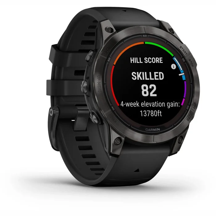 Garmin Fenix 7 Pro Sapphire Solar Carbon Gray with Black Band