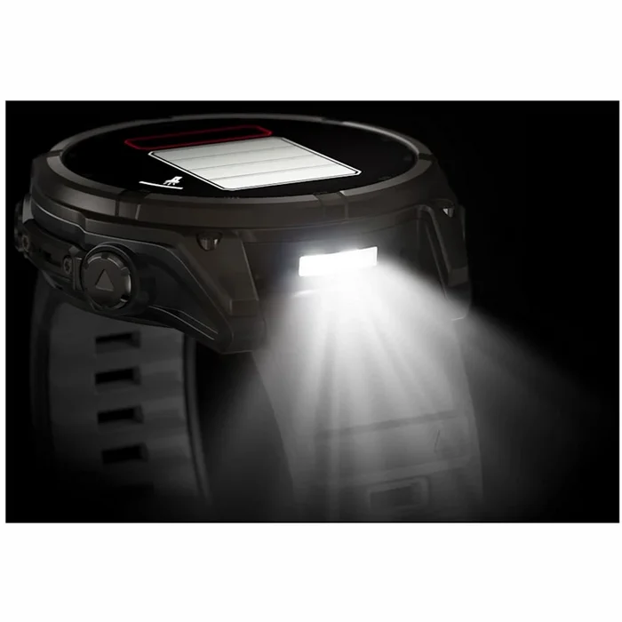 Garmin fenix 8 47mm Solar Sapphire Carbon Grey DLC Titanium with Black/Pebble Grey