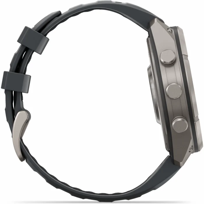 Garmin fenix 9 PRO 47mm inReach Titanium with Graphite/Black Silicone Band